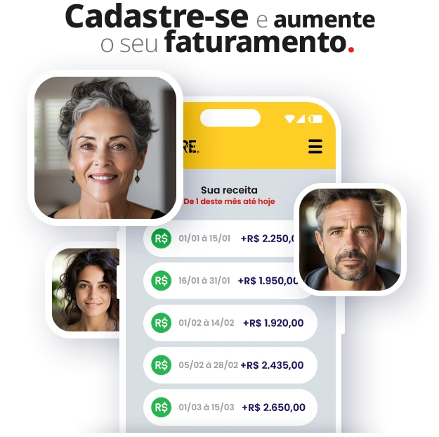Cadastre-se e Agende Consultas